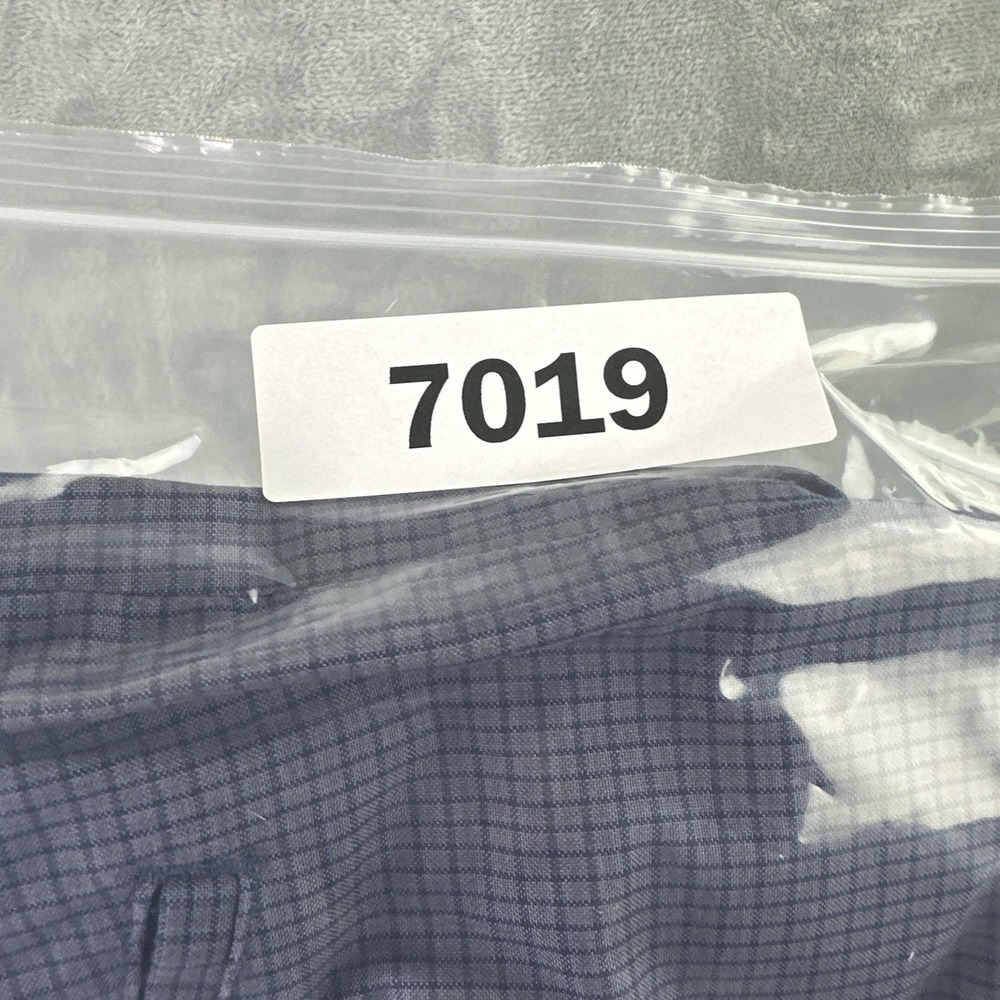 Brooks Brothers Advantage Chino Clark Pants Men's 34x30 Blue Check Stretch - Picture 11 of 11